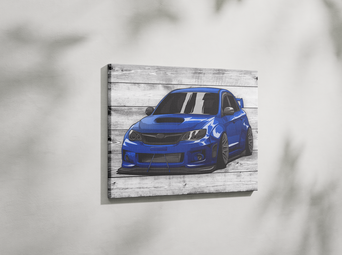 SUBARU WRX CANVAS ART