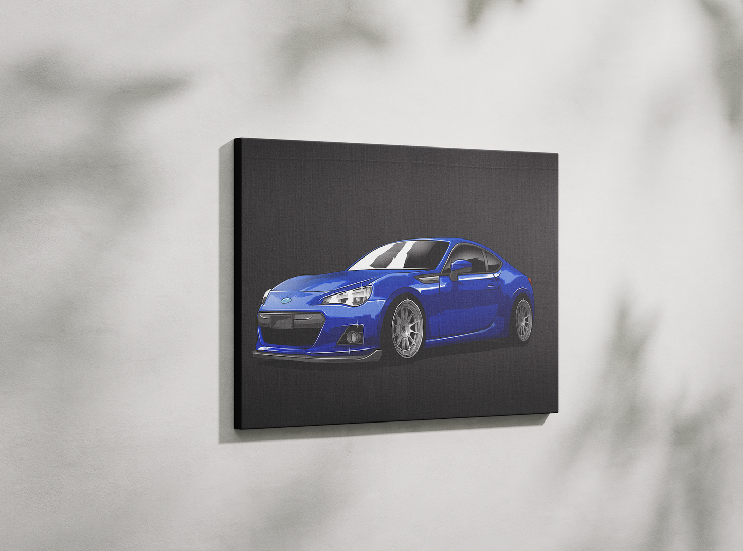 SUBARU BRZ CANVAS ART