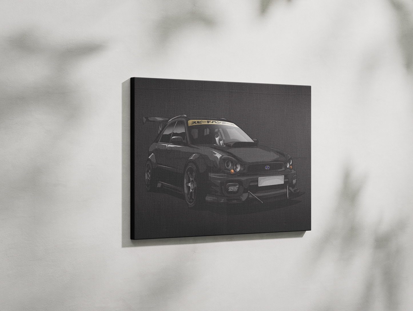 SUBARU WRX CANVAS ART