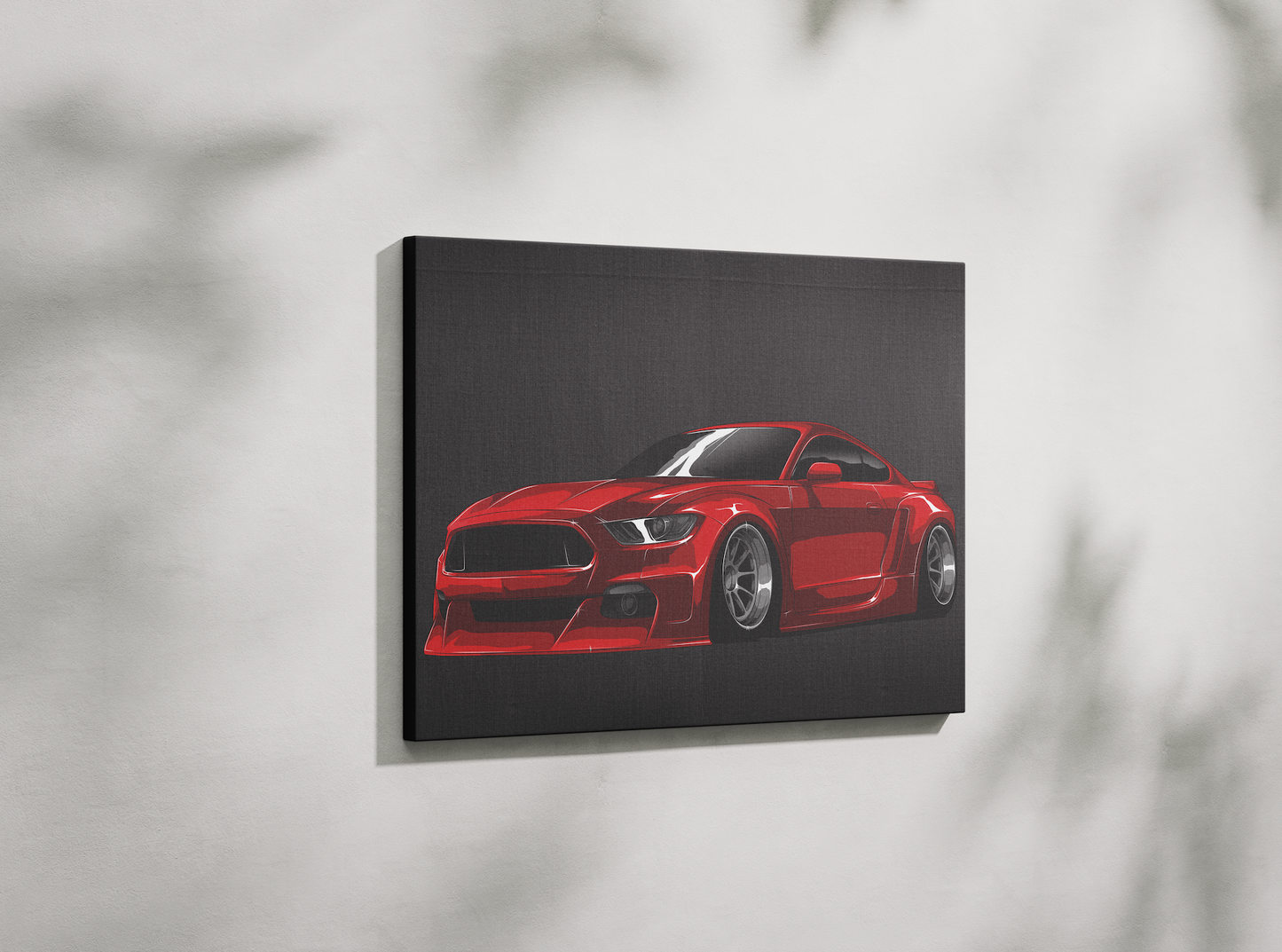 MUSTANG CANVAS ART