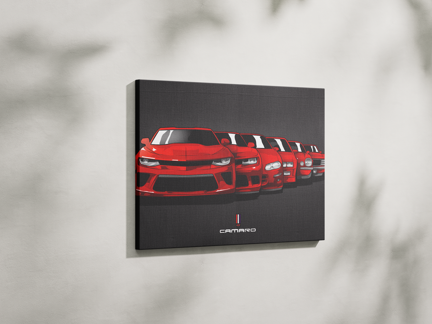 6 GENERATION CAMARO WALL ART