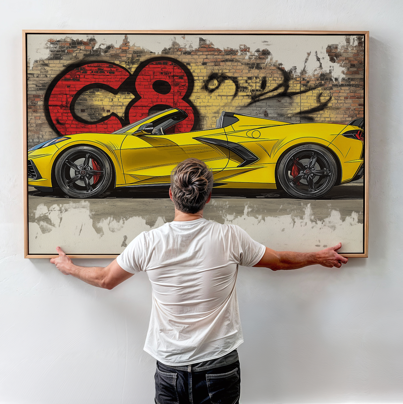 CORVETTE CANVAS ART