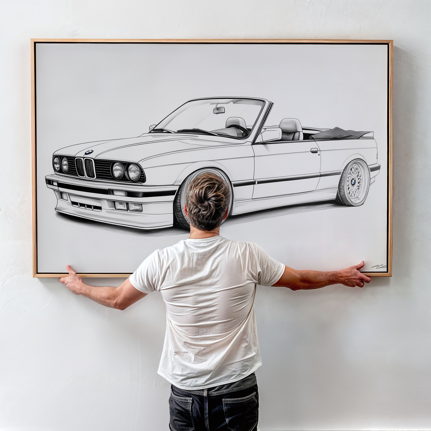 BMW CANVAS ART