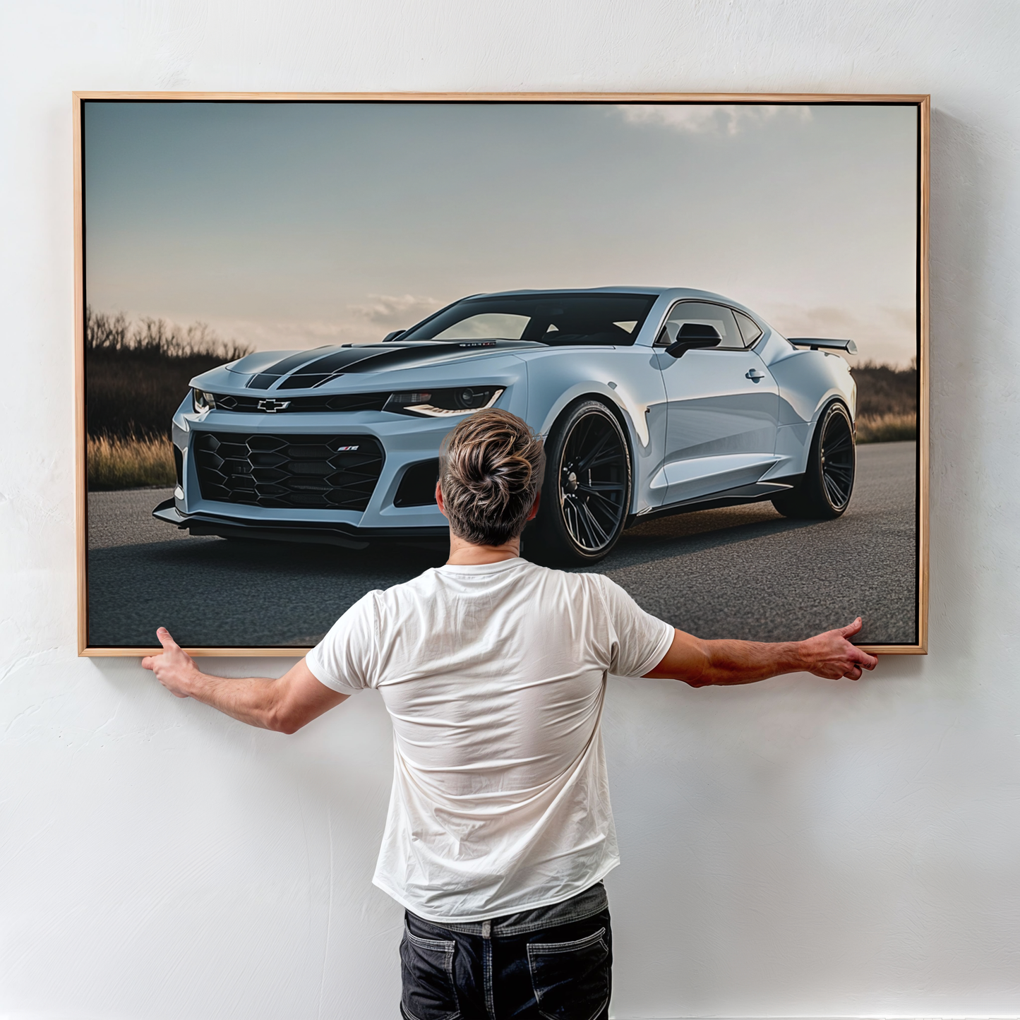 CAMARO CAR CANVAS ART