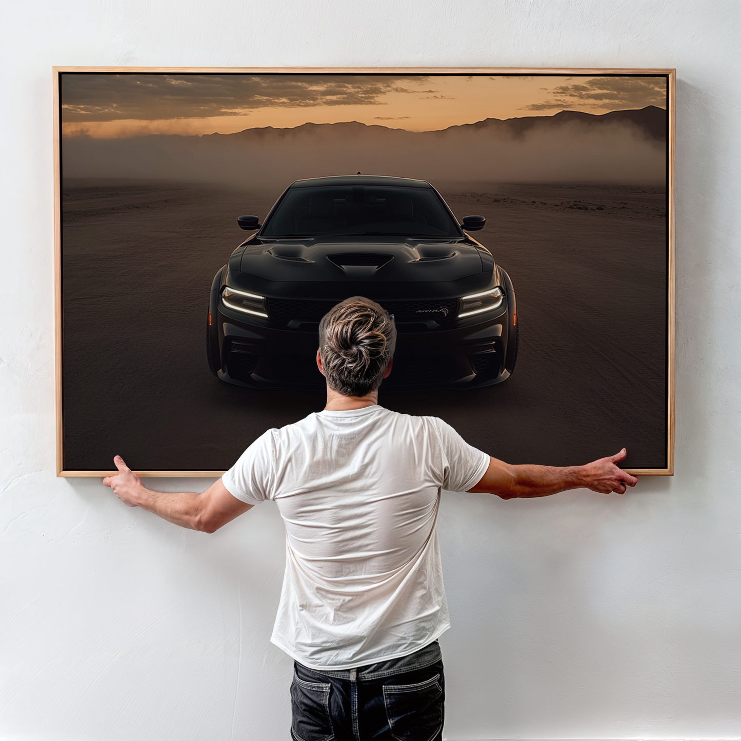 DODGE CHALLENGER CANVAS ART