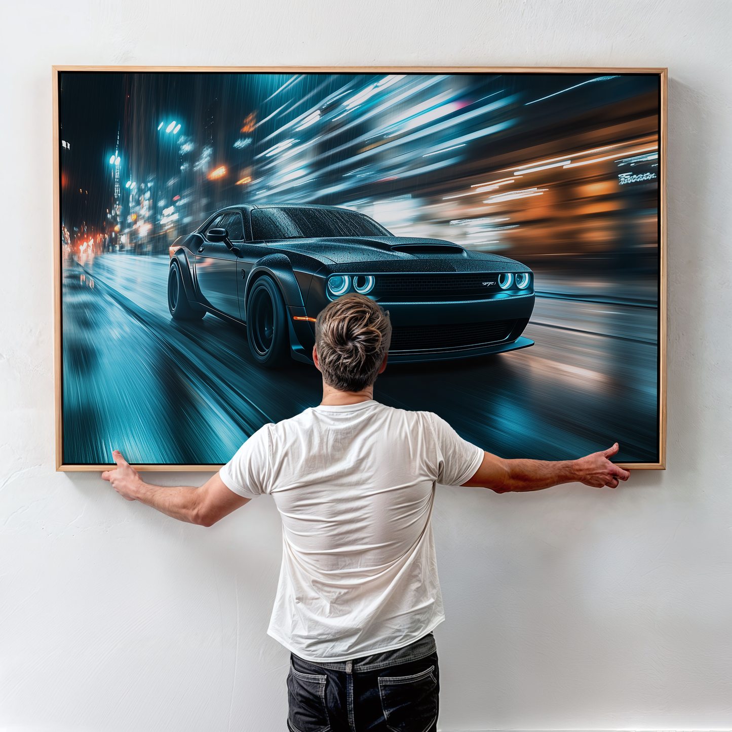 DODGE CHALLENGER CANVAS ART