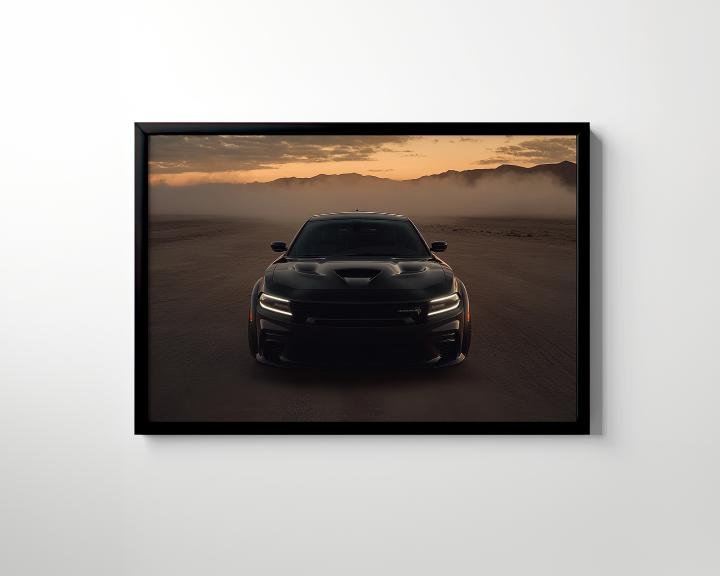 DODGE CHALLENGER CANVAS ART