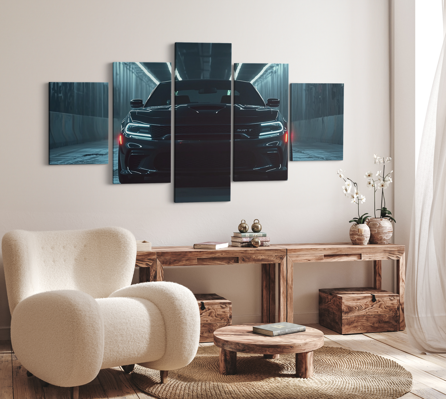 DODGE CHALLENGER CANVAS ART