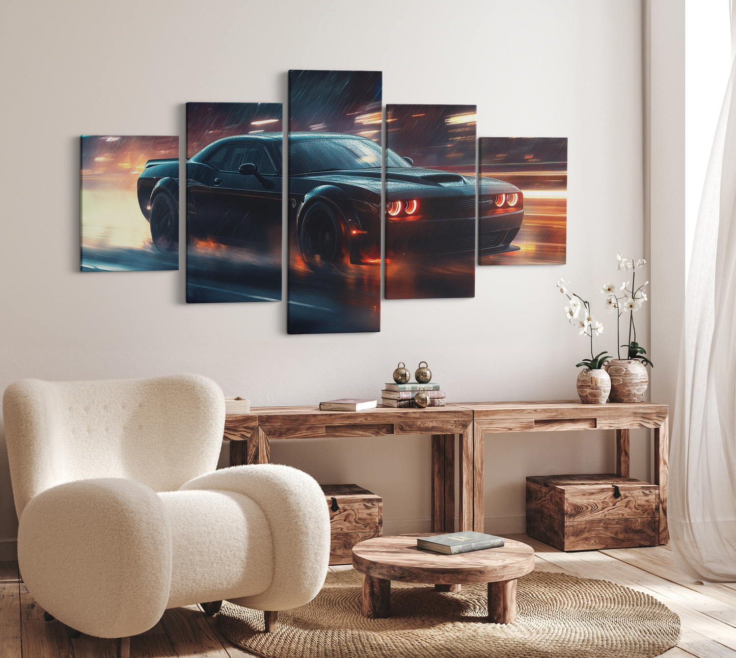 DODGE CHALLENGER CANVAS ART