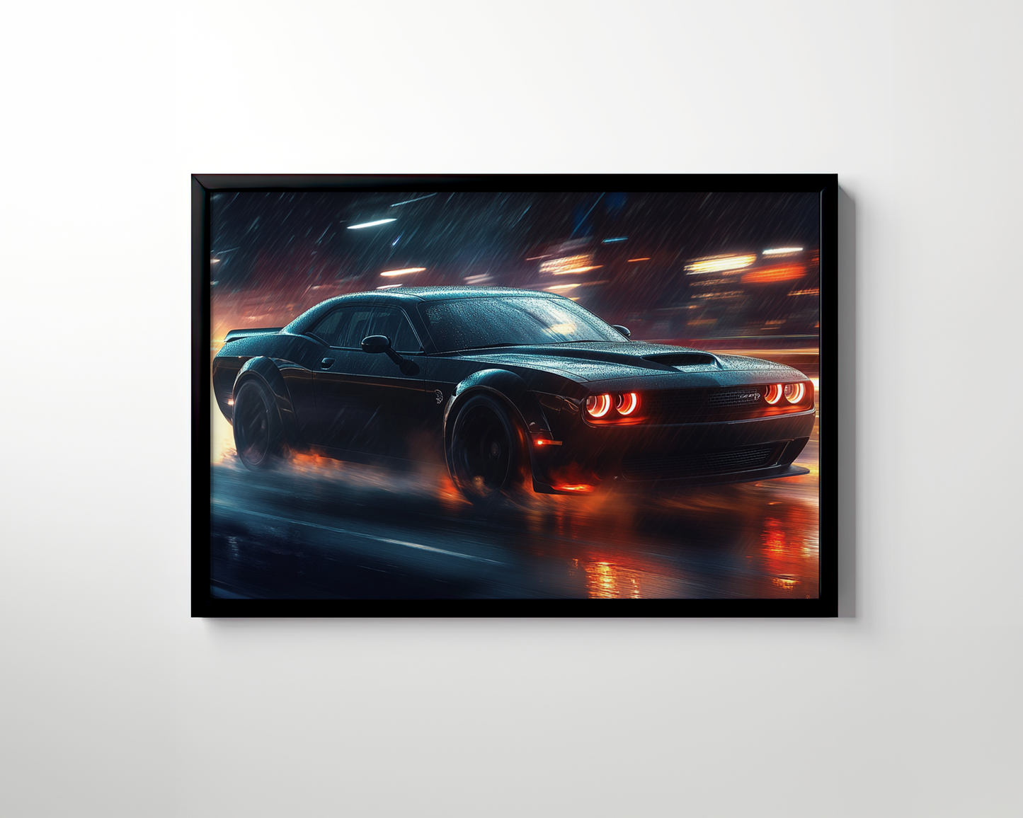 DODGE CHALLENGER CANVAS ART