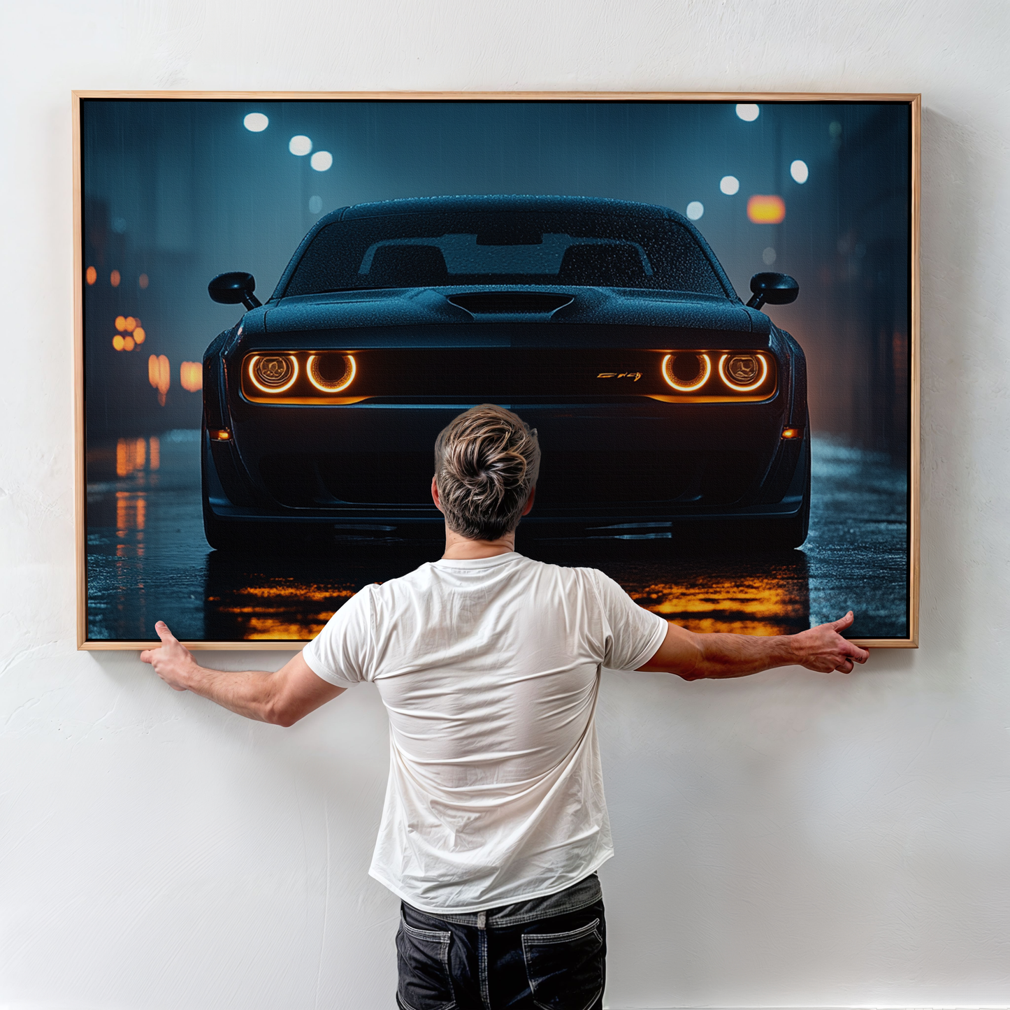 DODGE CHALLENGER CANVAS ART