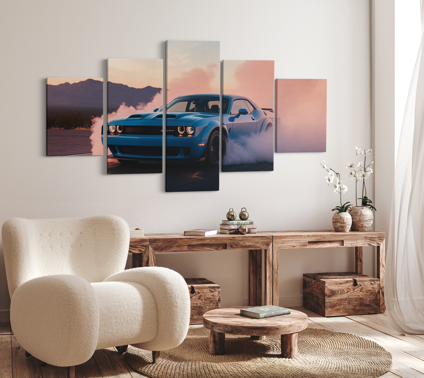 DODGE CHALLENGER CANVAS ART