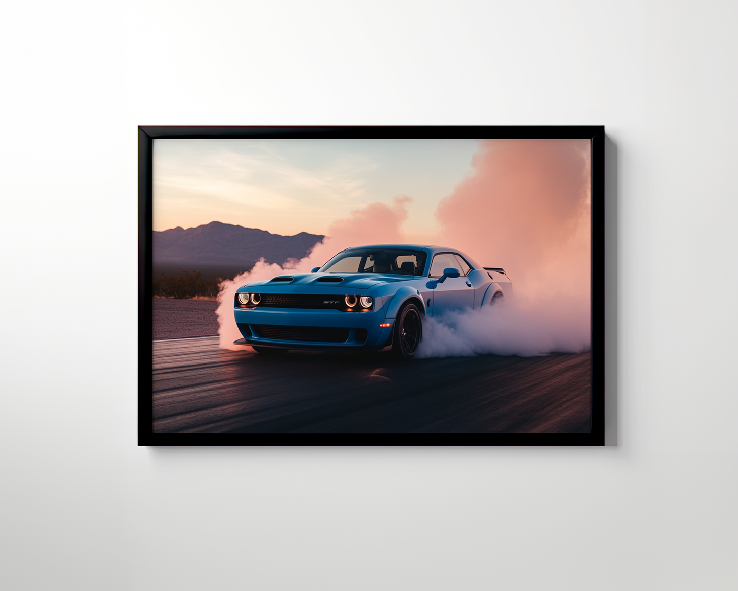 DODGE CHALLENGER CANVAS ART