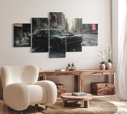 DODGE CHALLENGER CANVAS ART