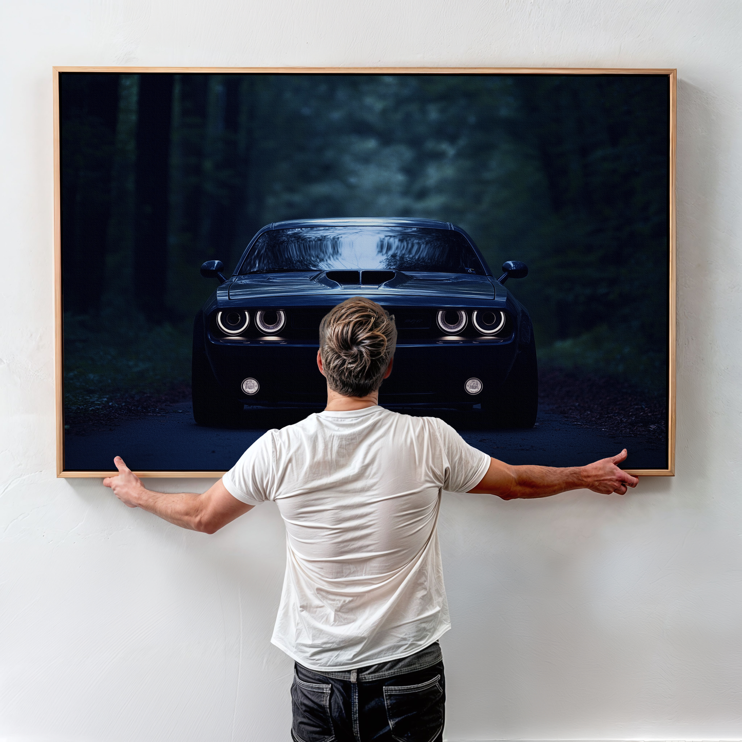 DODGE CHALLENGER CANVAS ART