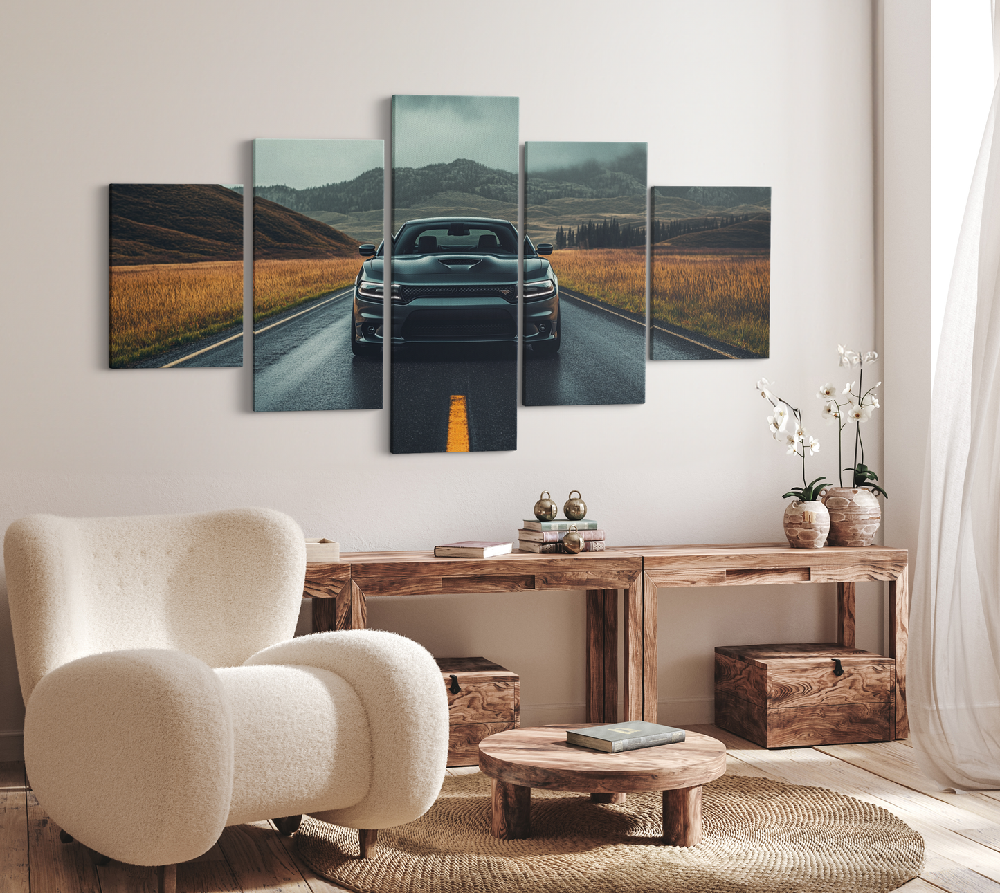 DODGE CHALLENGER CANVAS ART