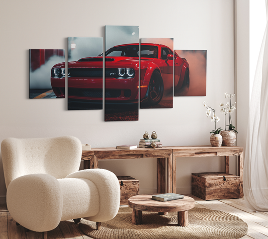 DODGE CHALLENGER CANVAS ART