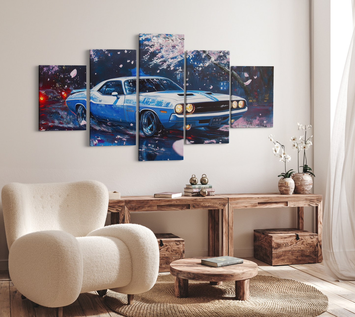 DODGE CHALLENGER CANVAS ART