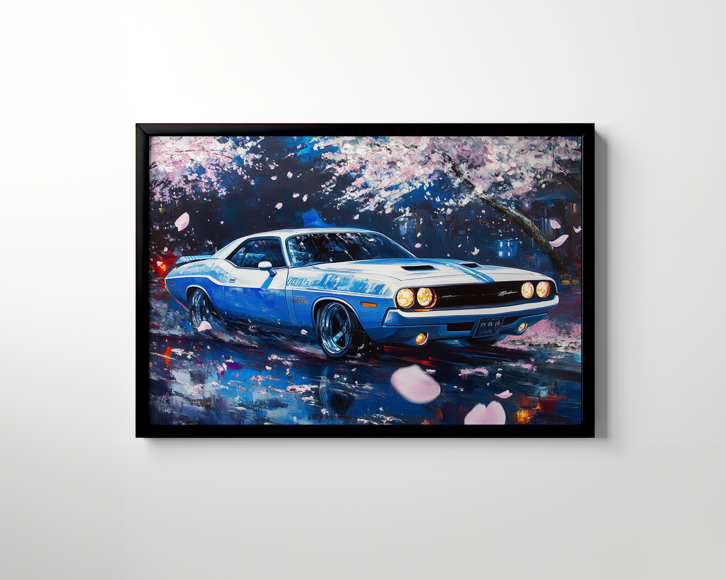 DODGE CHALLENGER CANVAS ART