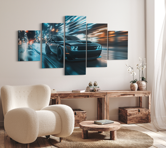 DODGE CHALLENGER CANVAS ART