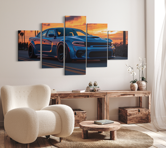 DODGE CHARGER CANVAS ART