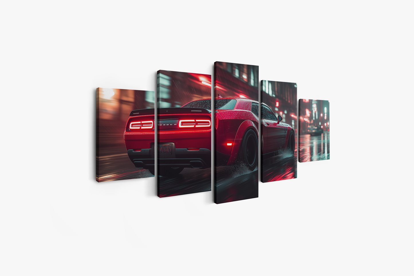 DODGE CHALLENGER CANVAS ART