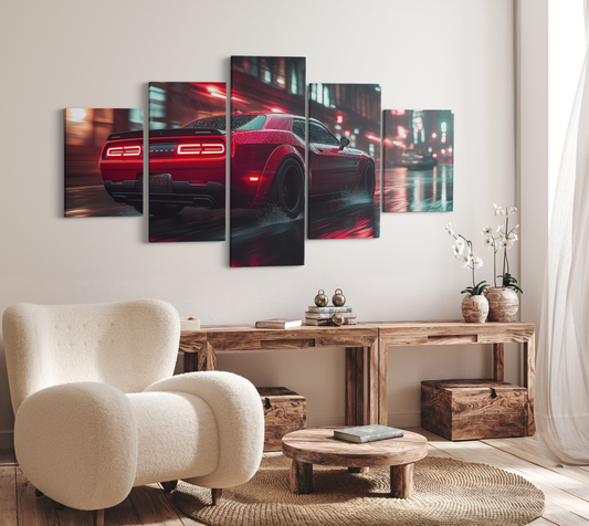 DODGE CHALLENGER CANVAS ART