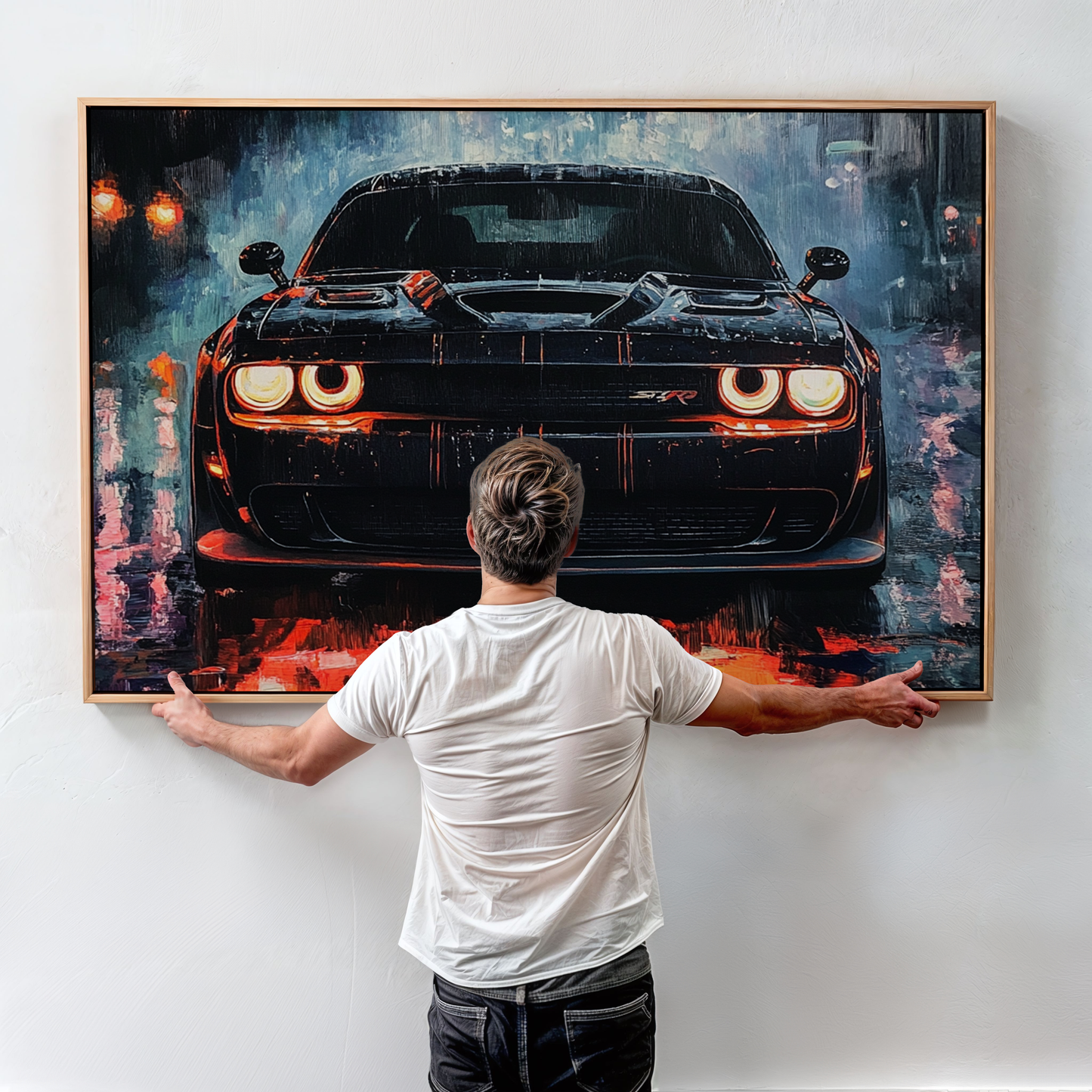 DODGE CHALLENGER CANVAS ART