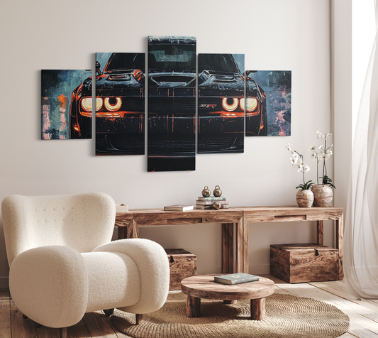 DODGE CHALLENGER CANVAS ART