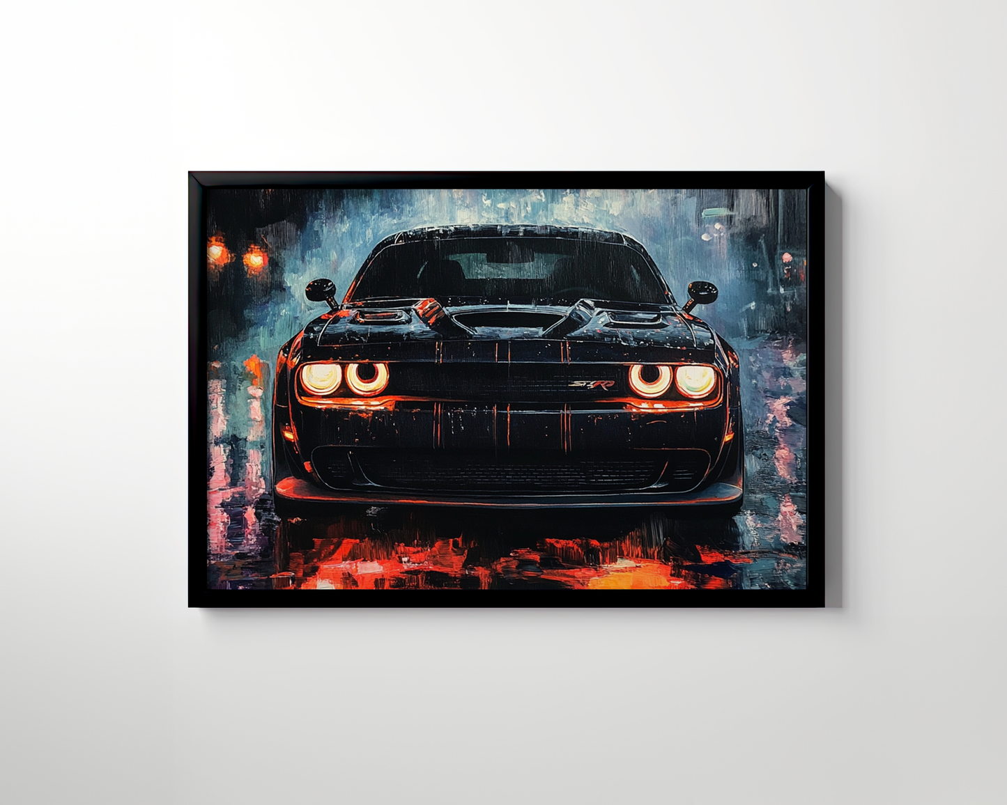 DODGE CHALLENGER CANVAS ART