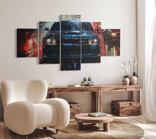 DODGE CHALLENGER CANVAS ART