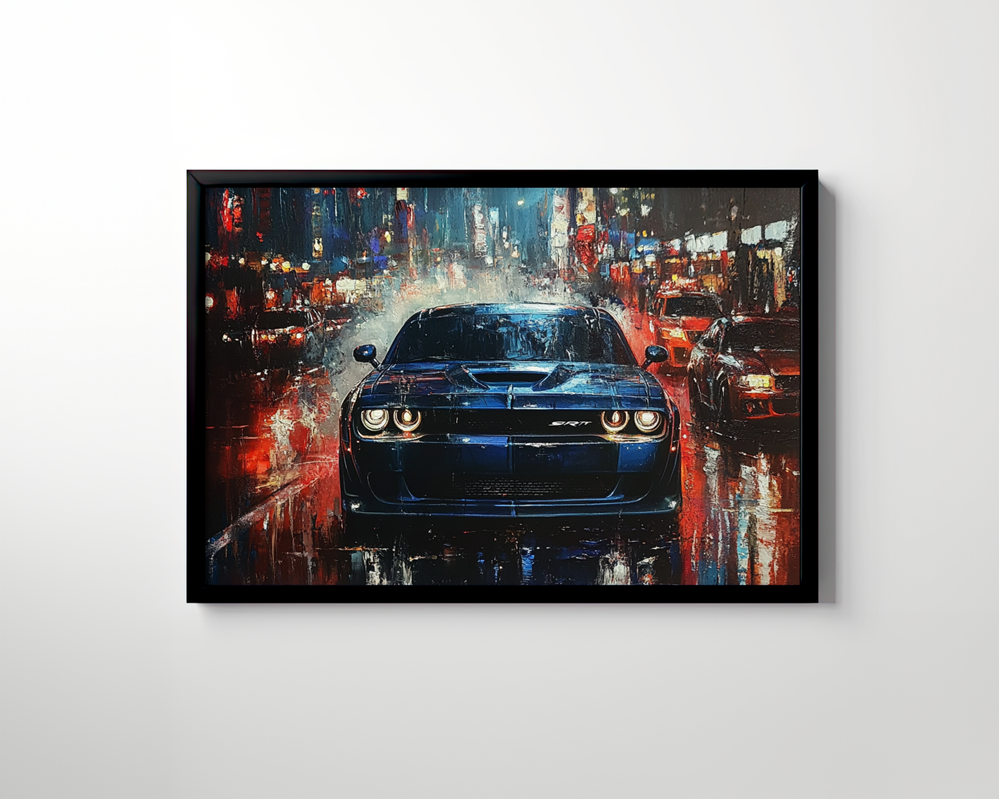 DODGE CHALLENGER CANVAS ART