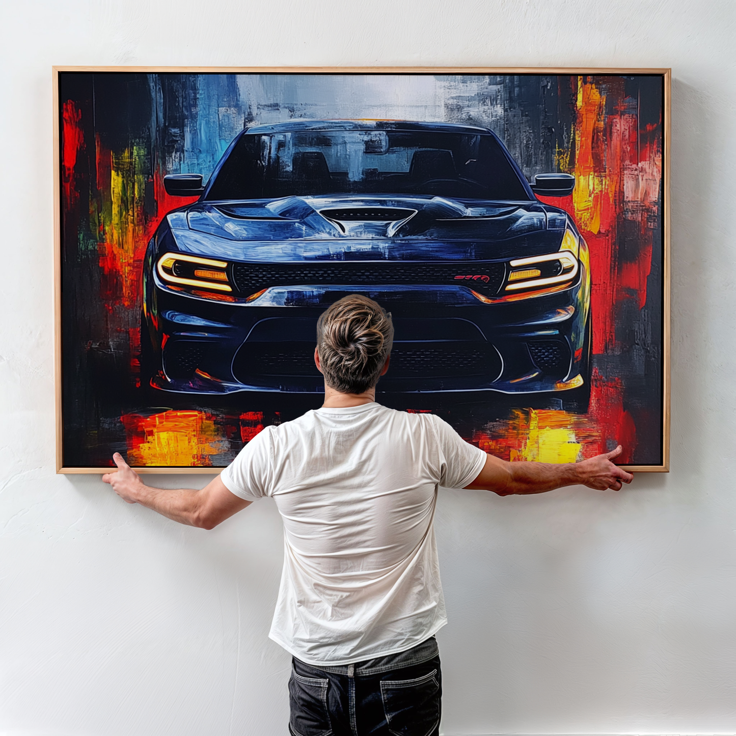 DODGE CHALLENGER CANVAS ART