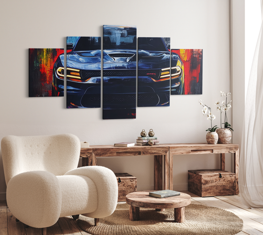 DODGE CHALLENGER CANVAS ART