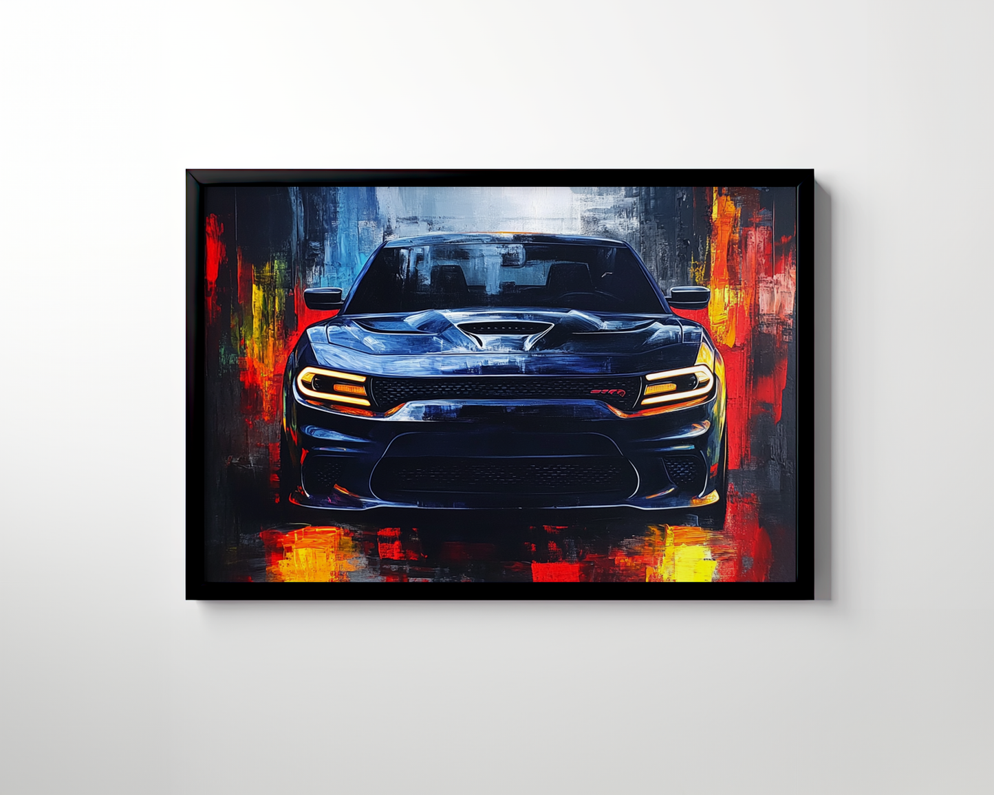 DODGE CHALLENGER CANVAS ART