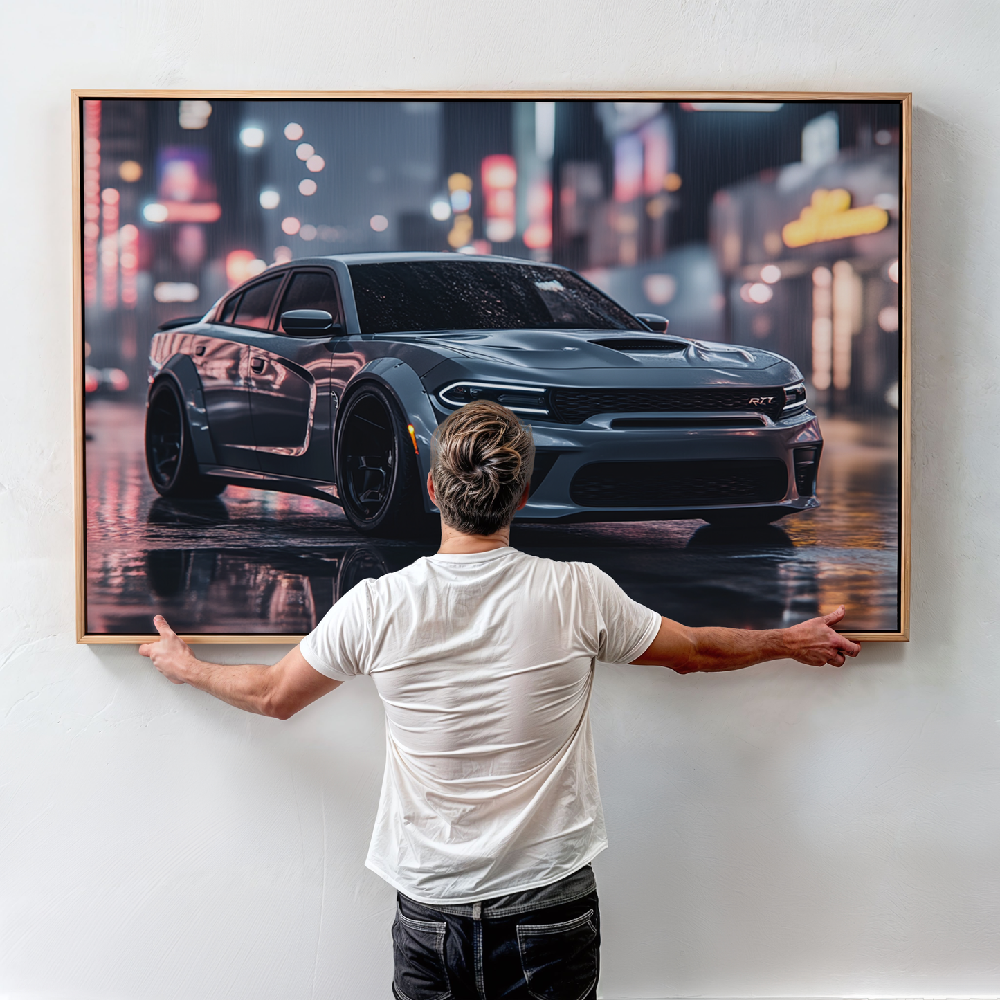 DODGE CHARGER CANVAS ART