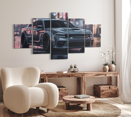 DODGE CHARGER CANVAS ART