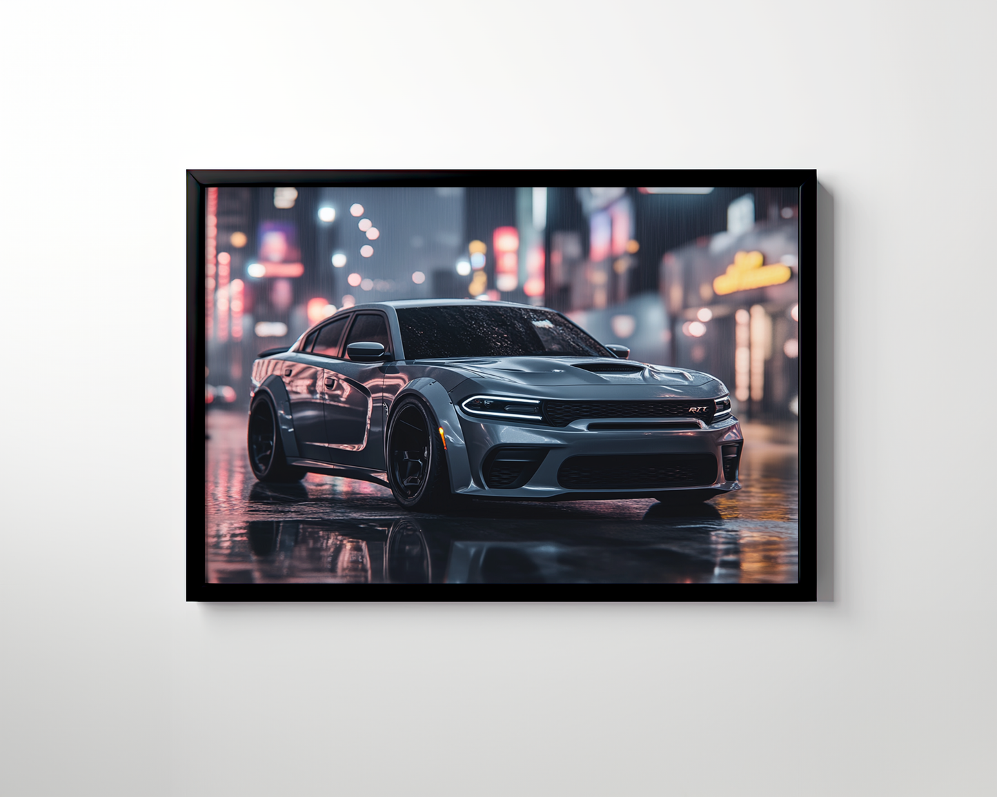 DODGE CHARGER CANVAS ART