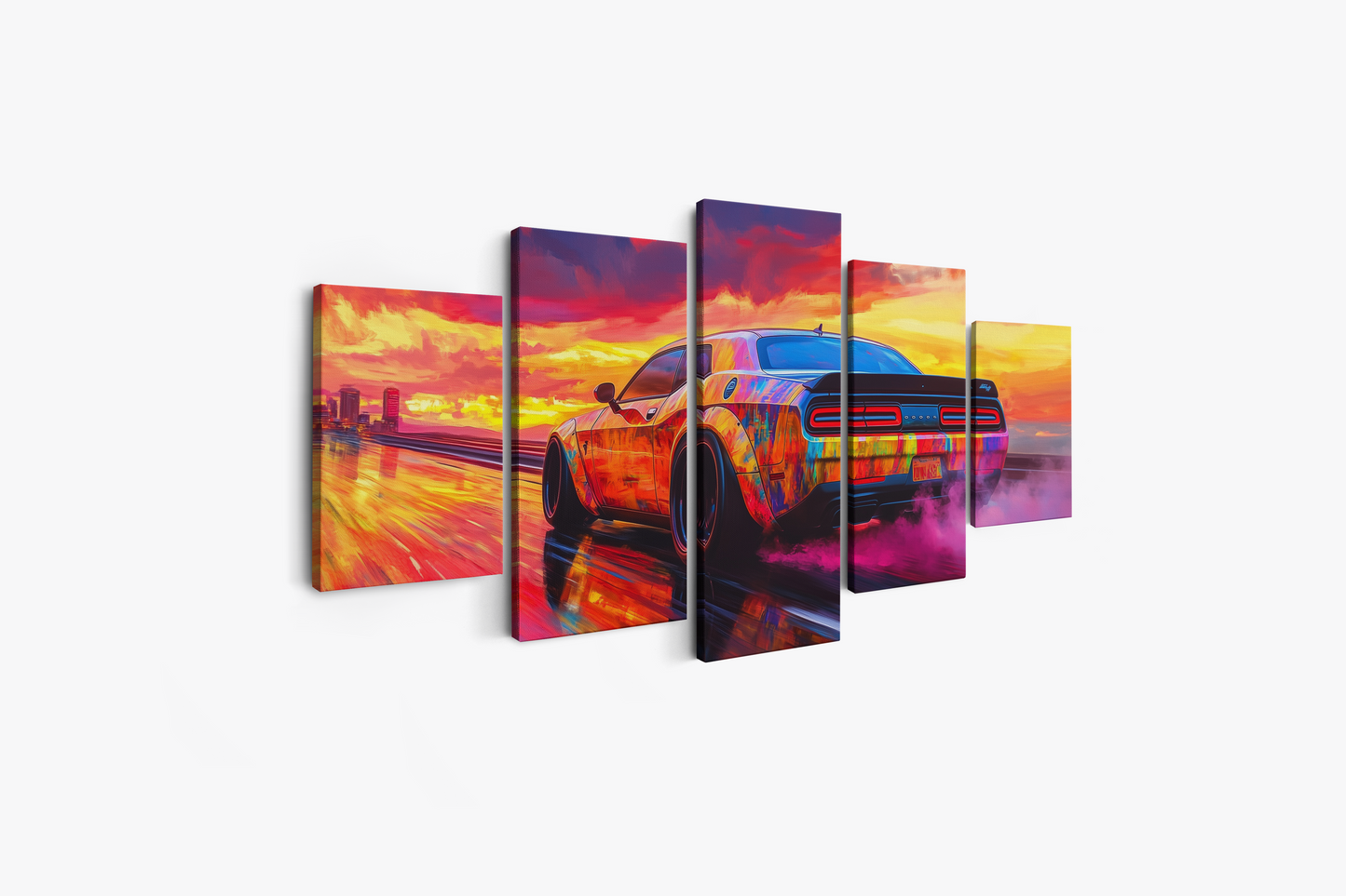 DODGE CHALLENGER CANVAS ART