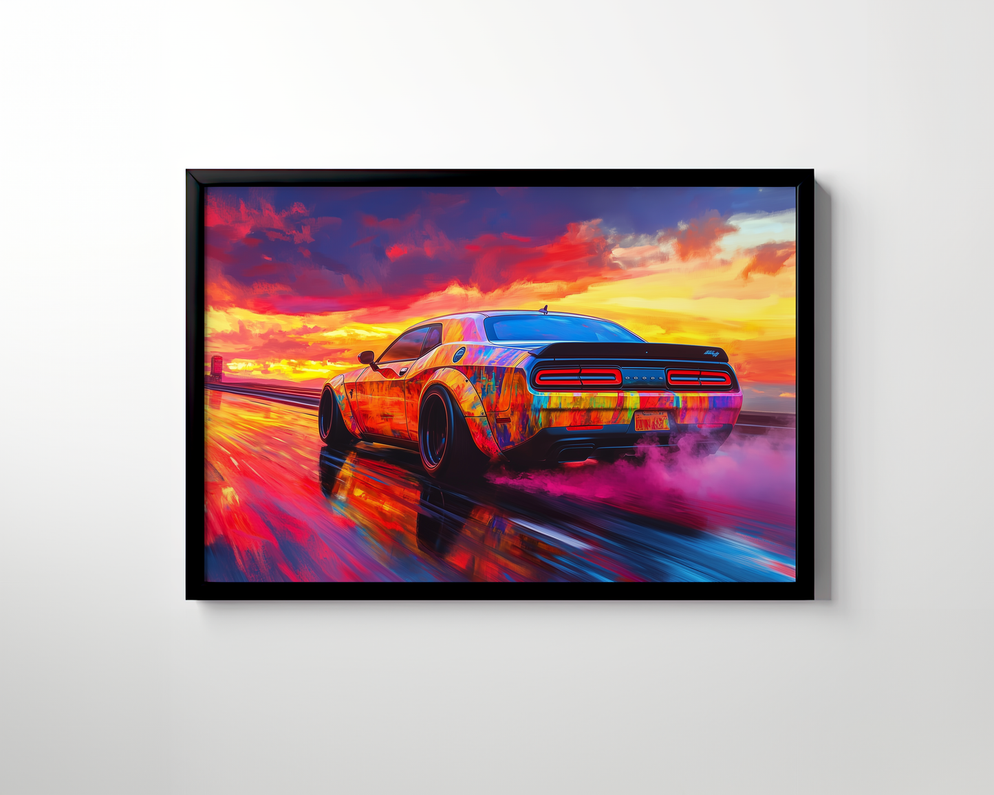 DODGE CHALLENGER CANVAS ART