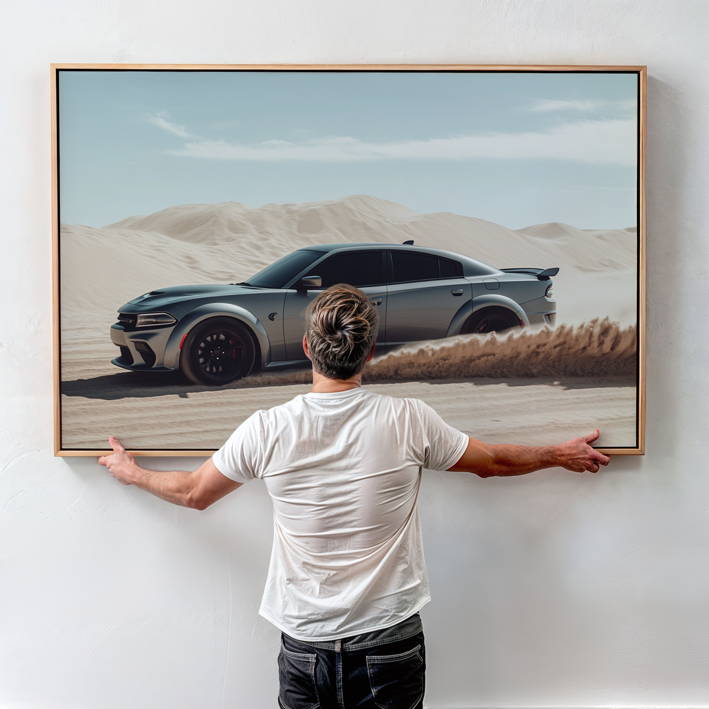 DODGE CHARGER CANVAS ART