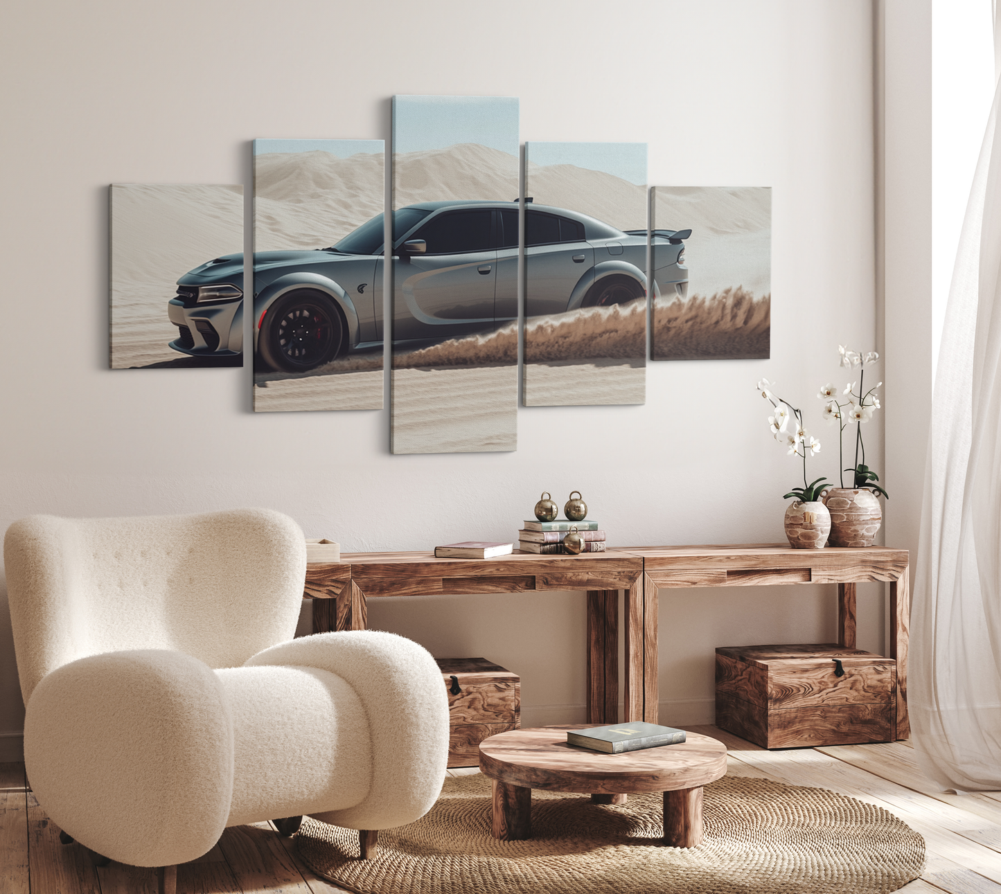 DODGE CHARGER CANVAS ART