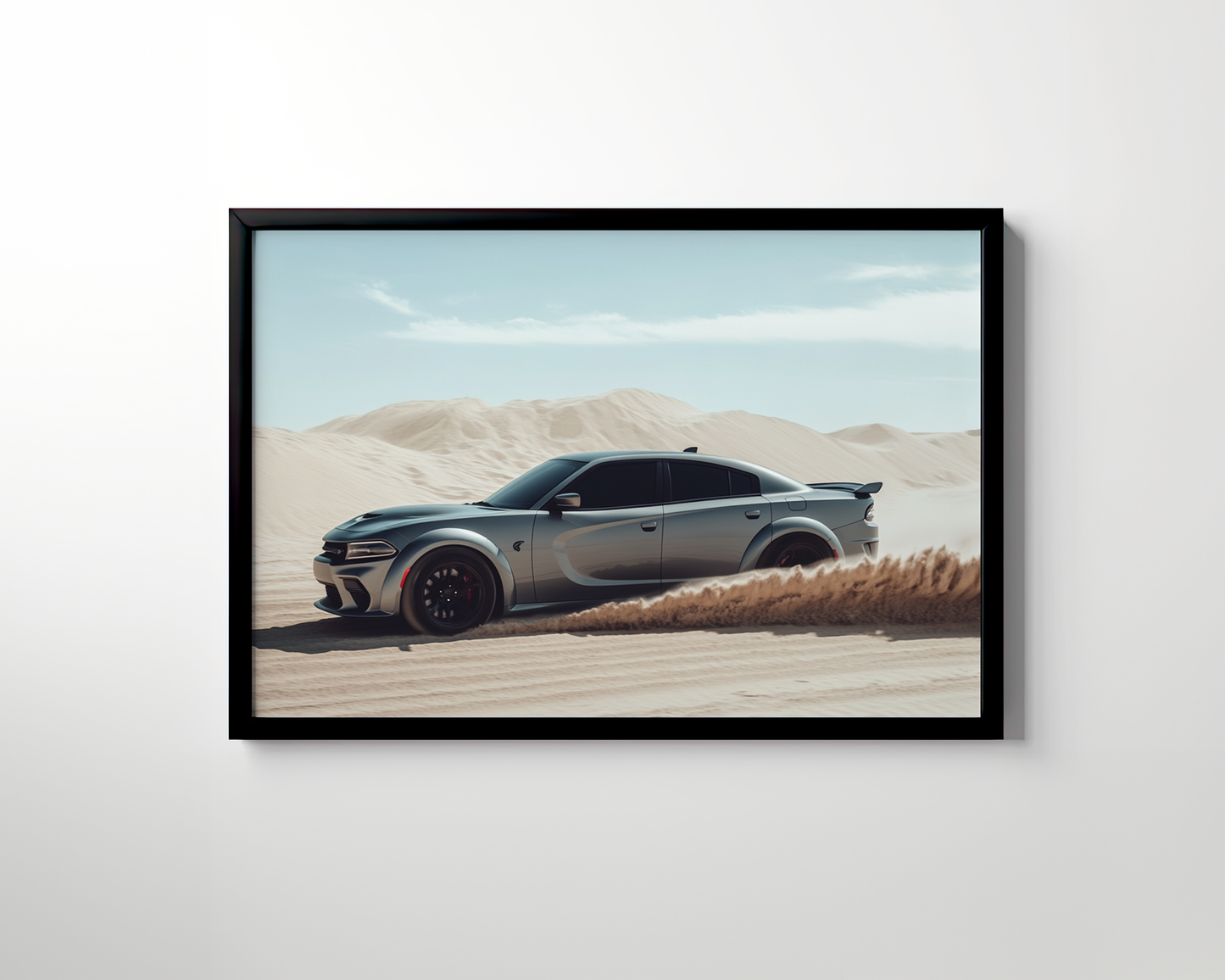 DODGE CHARGER CANVAS ART