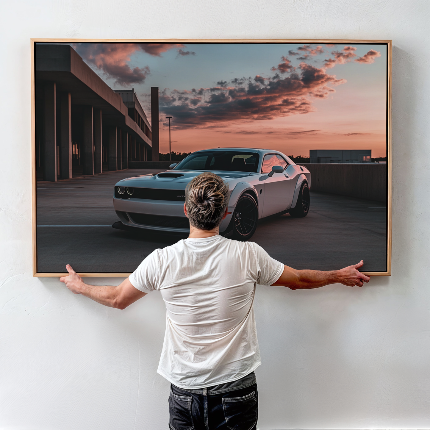 DODGE CHALLENGER CANVAS ART