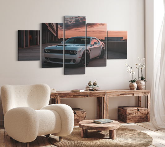 DODGE CHALLENGER CANVAS ART