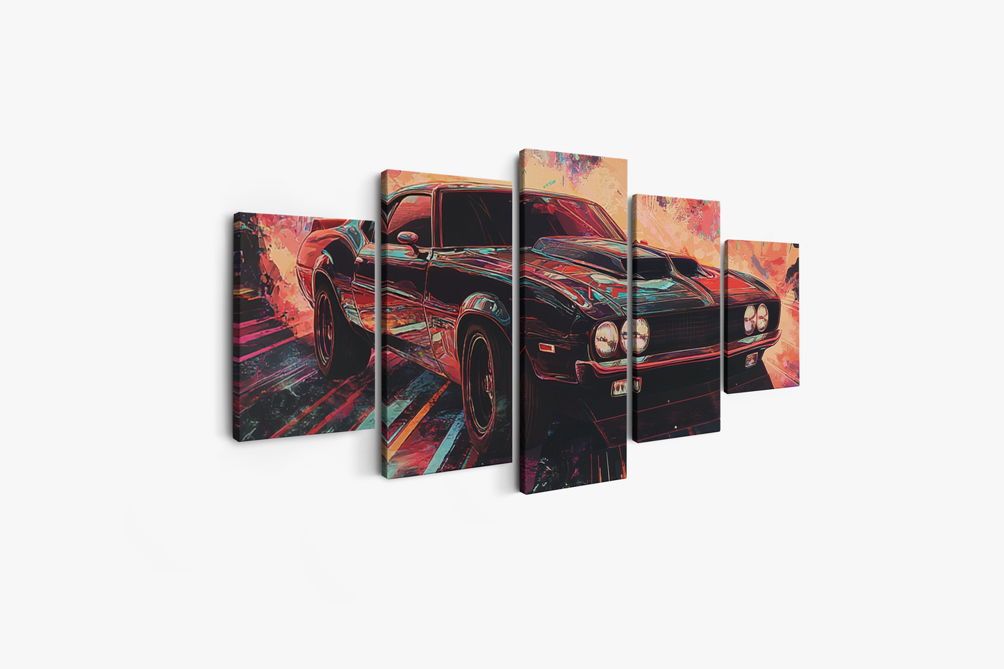 CAMARO CAR CANVAS ART