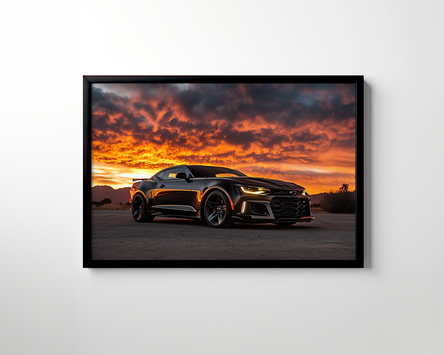 CAMARO CAR CANVAS ART