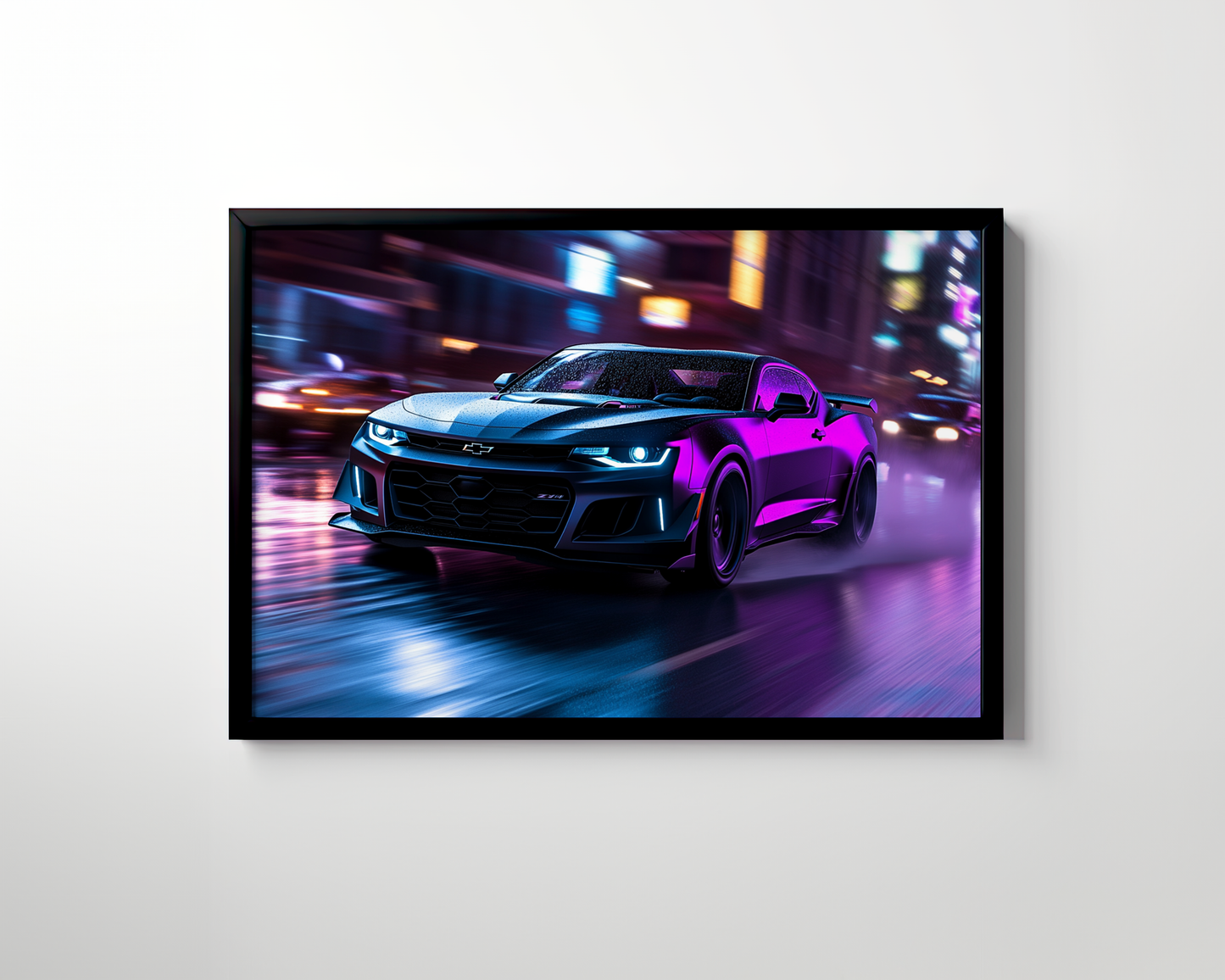 CAMARO CAR CANVAS ART