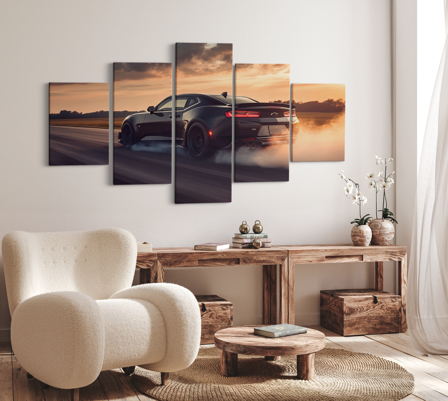 CAMARO CAR CANVAS ART