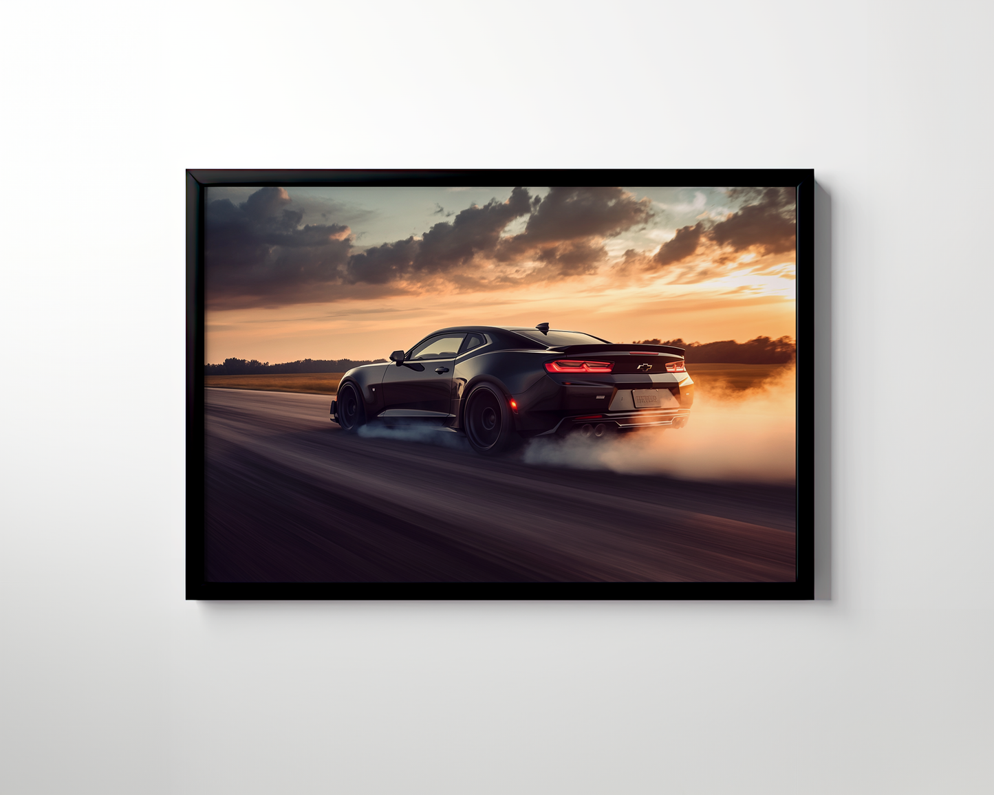 CAMARO CAR CANVAS ART